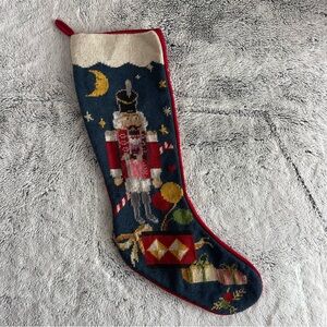 Needlepoint | Christmas Stocking | Nutcracker
